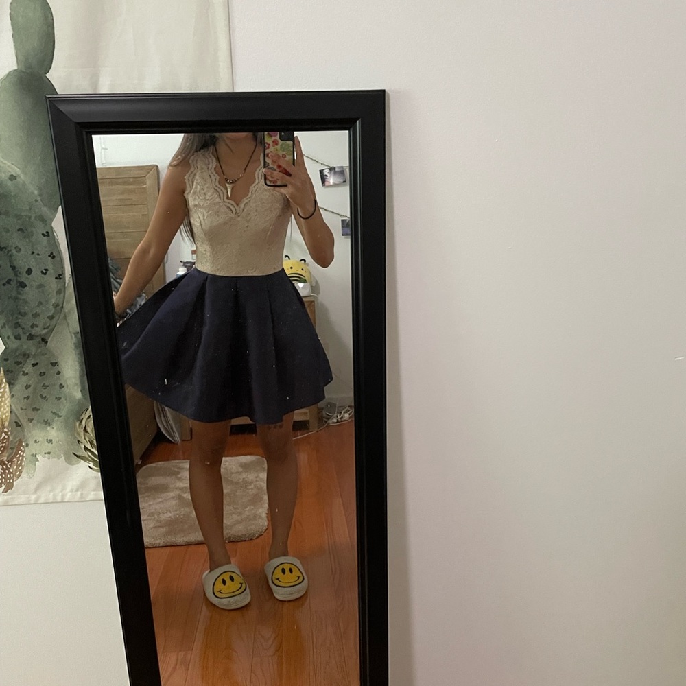 lace formal dress